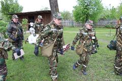 В городе Жодино прошли соревнования на лучшую санитарную дружину.