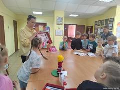 Урок безопасности "От забытого костра лесному дому беда"