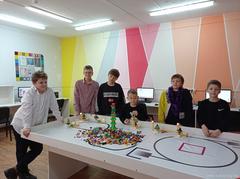 Городская олимпиада по робототехнике «Навстречу Новому году»