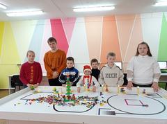 Городская олимпиада по робототехнике «Навстречу Новому году»
