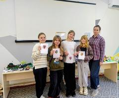 Мастер-класс «Бумажная филигрань» для учащихся признанных находящимися  в социально опасном положении ГУО «Средняя школа №2 г. Жодино»