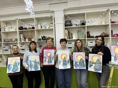 Мастер-класс "Магия зимнего леса"